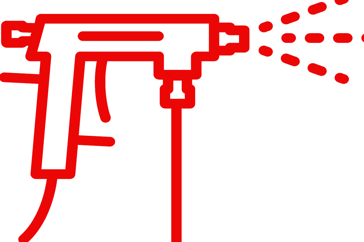 Airless spray painting gun picture