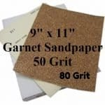 picture of full sheet sandpaper