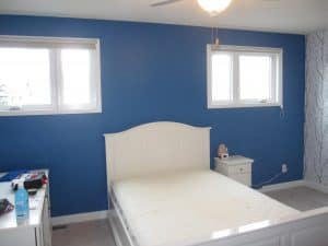 Isabelle's new blue color room