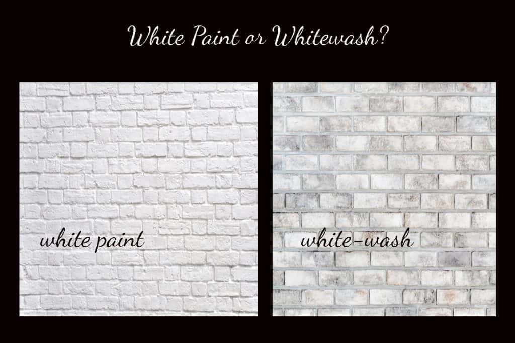 Painting Brick Opaque Or Translucent Finishes Whitewash - What Kind Of Paint To Use For Whitewashing